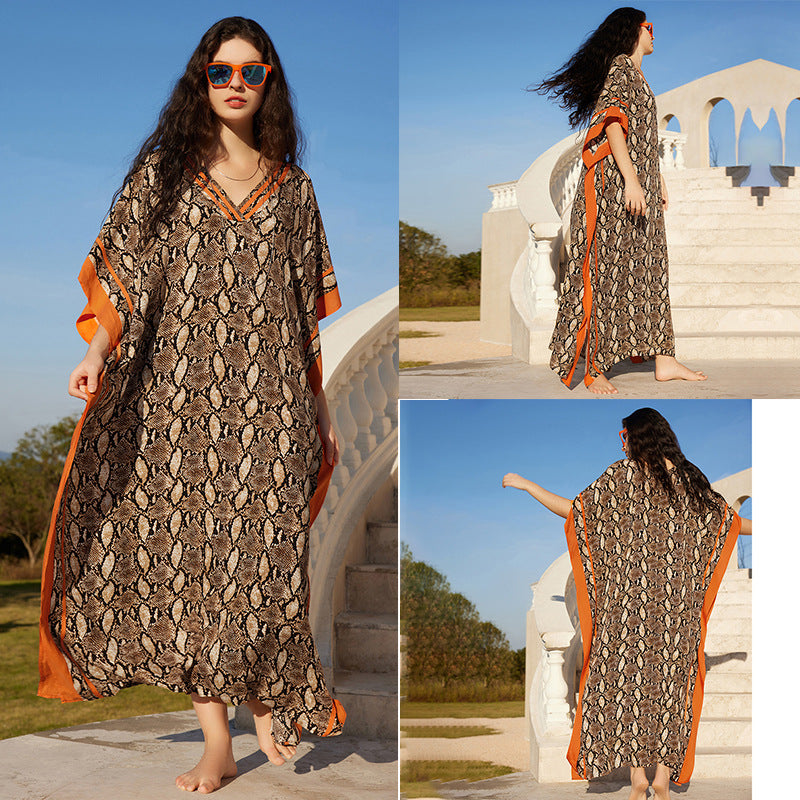 Beach Jacket Loose Jumpsuit Robe