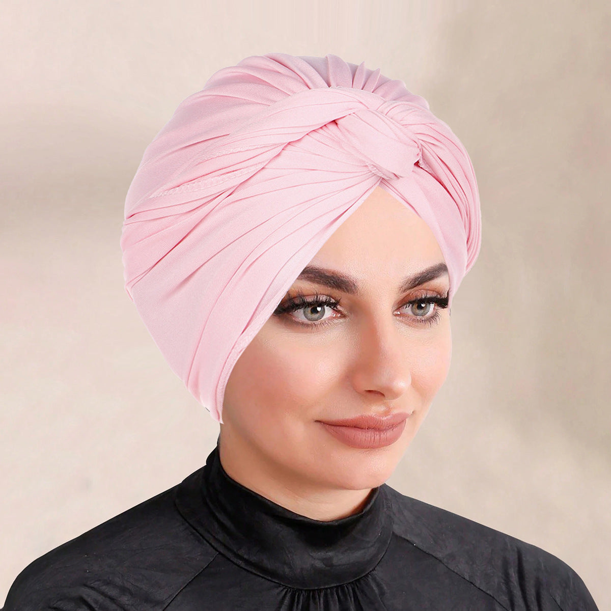 Solid-color Hijab Headscarf For Muslim Women