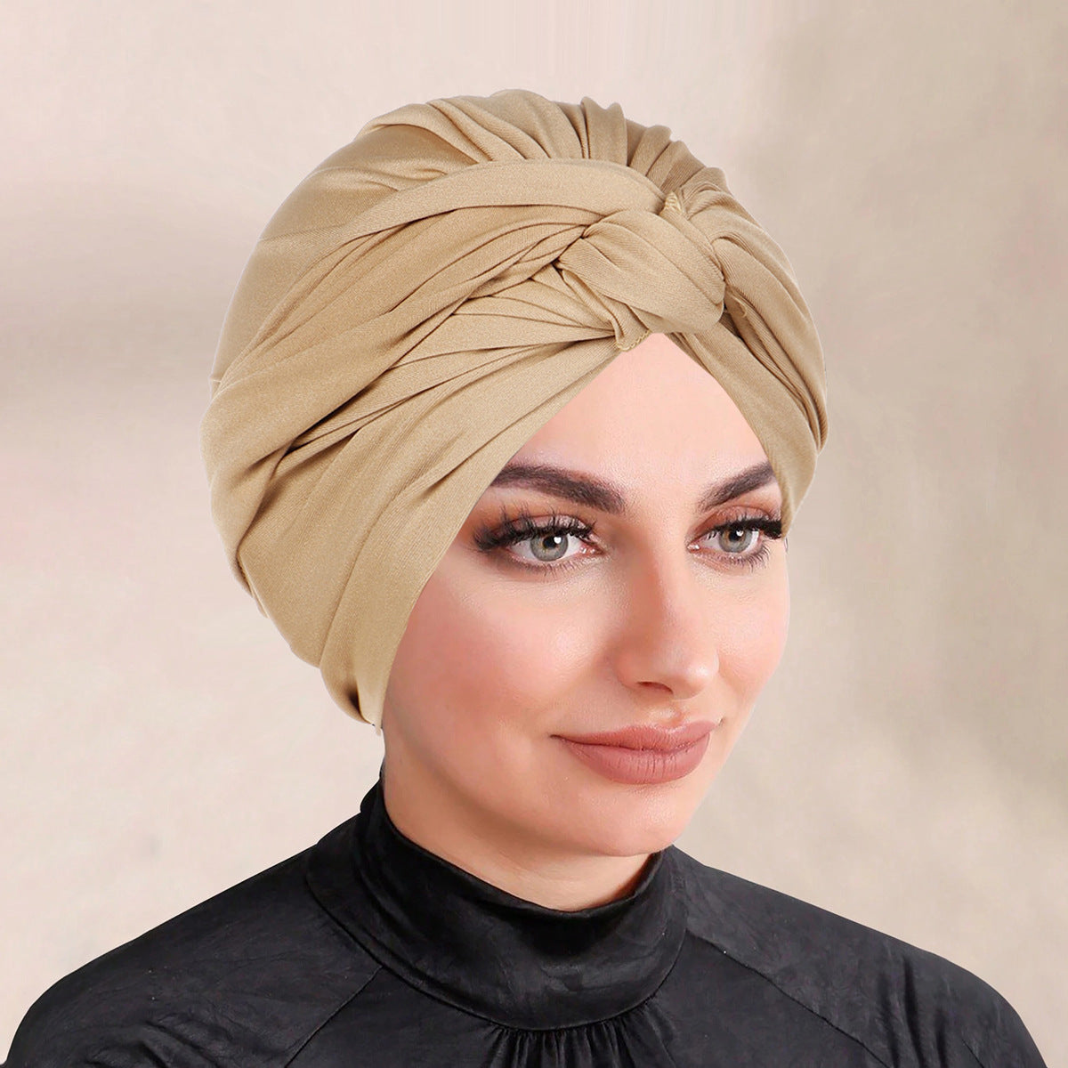 Solid-color Hijab Headscarf For Muslim Women