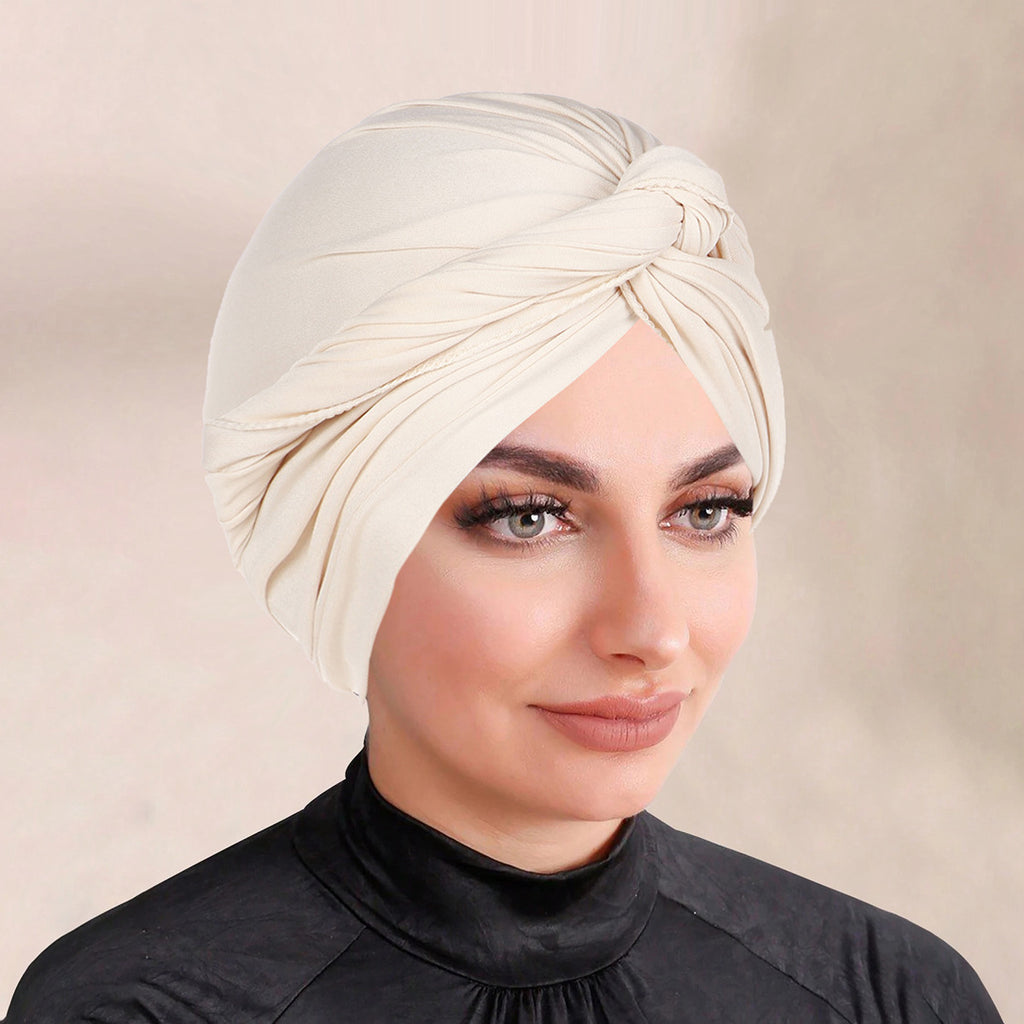 Solid-color Hijab Headscarf For Muslim Women