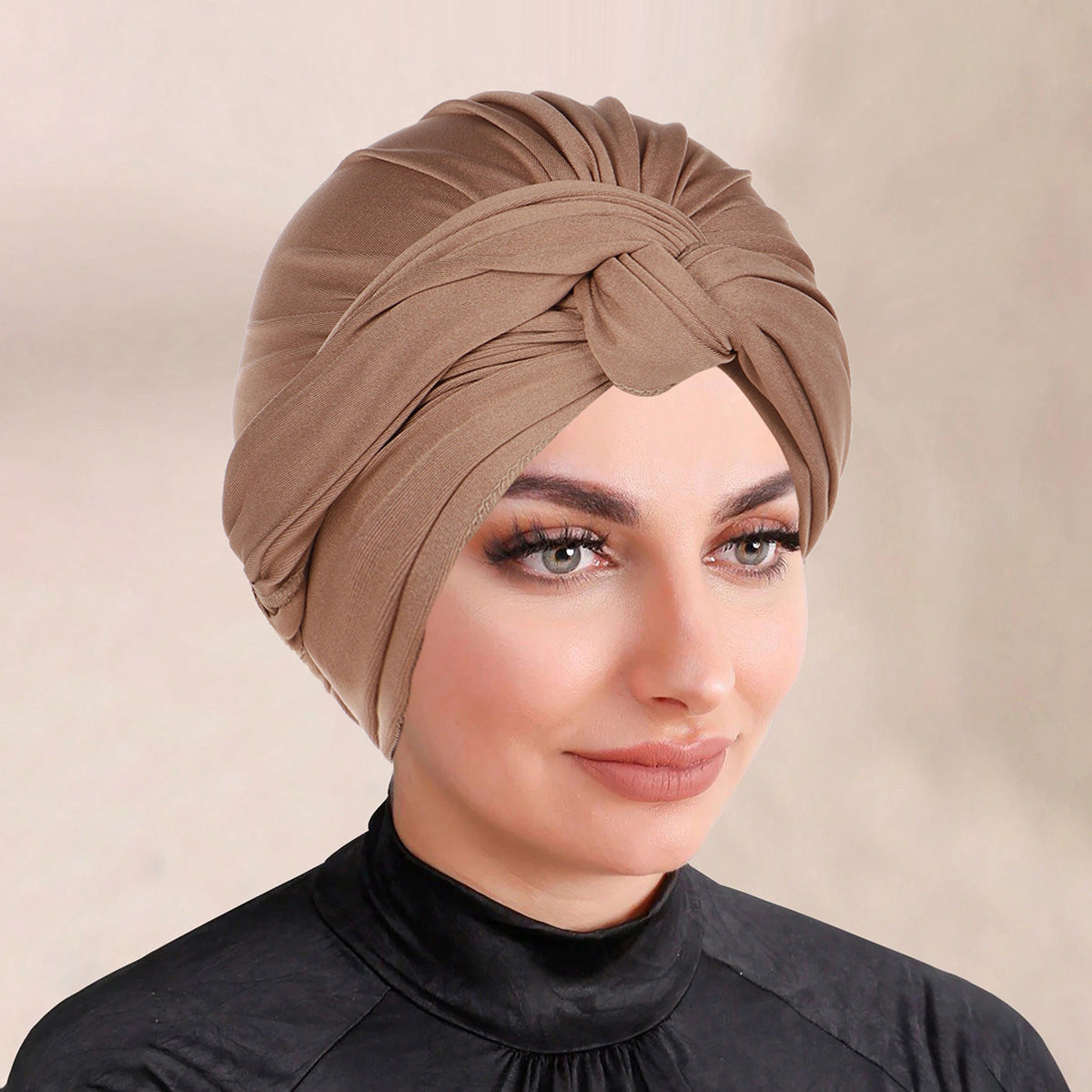Solid-color Hijab Headscarf For Muslim Women