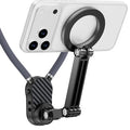 Simple, Portable Magnetic Neck-Mount Phone Stand