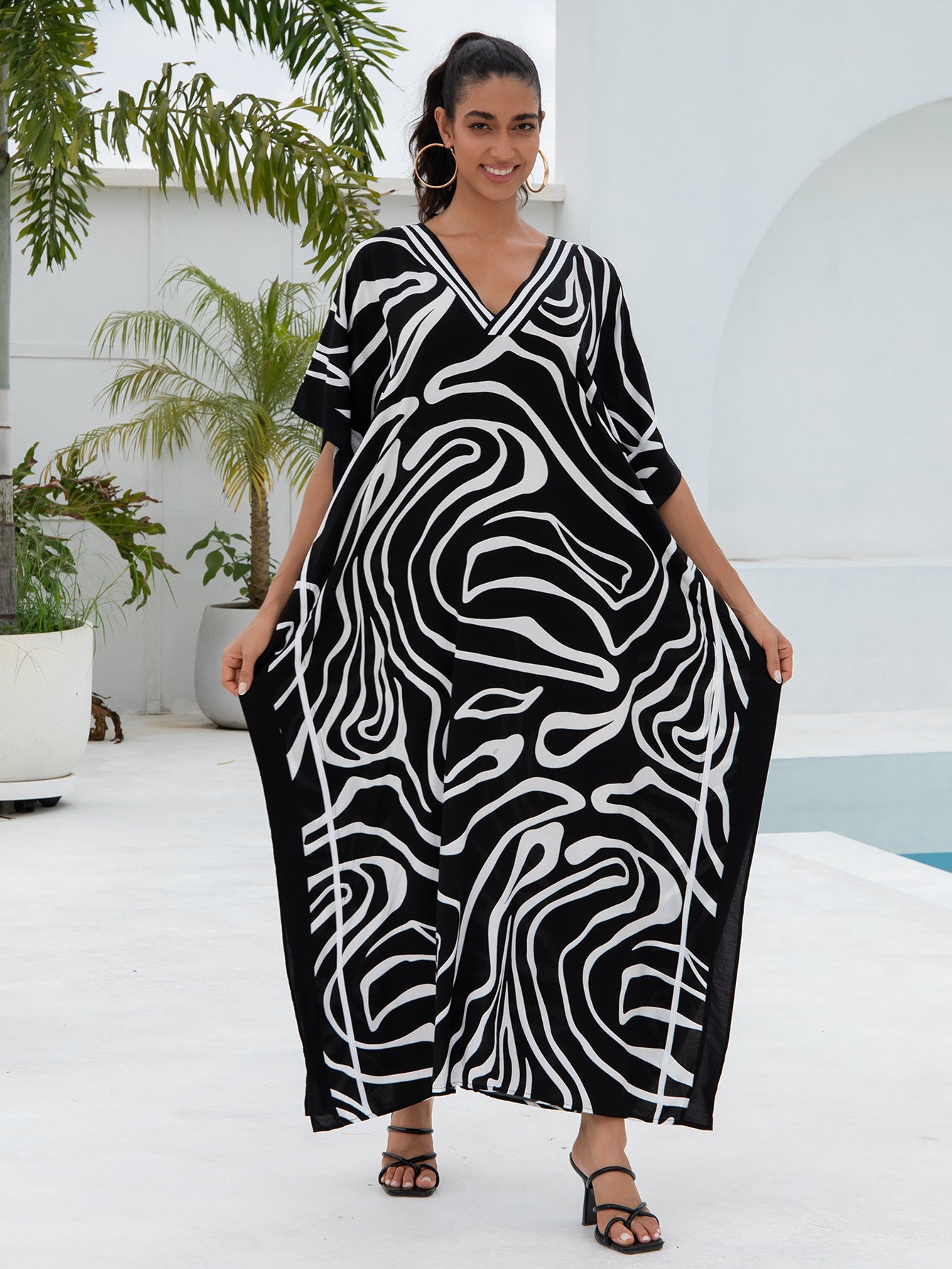 Beach Jacket Loose Jumpsuit Robe
